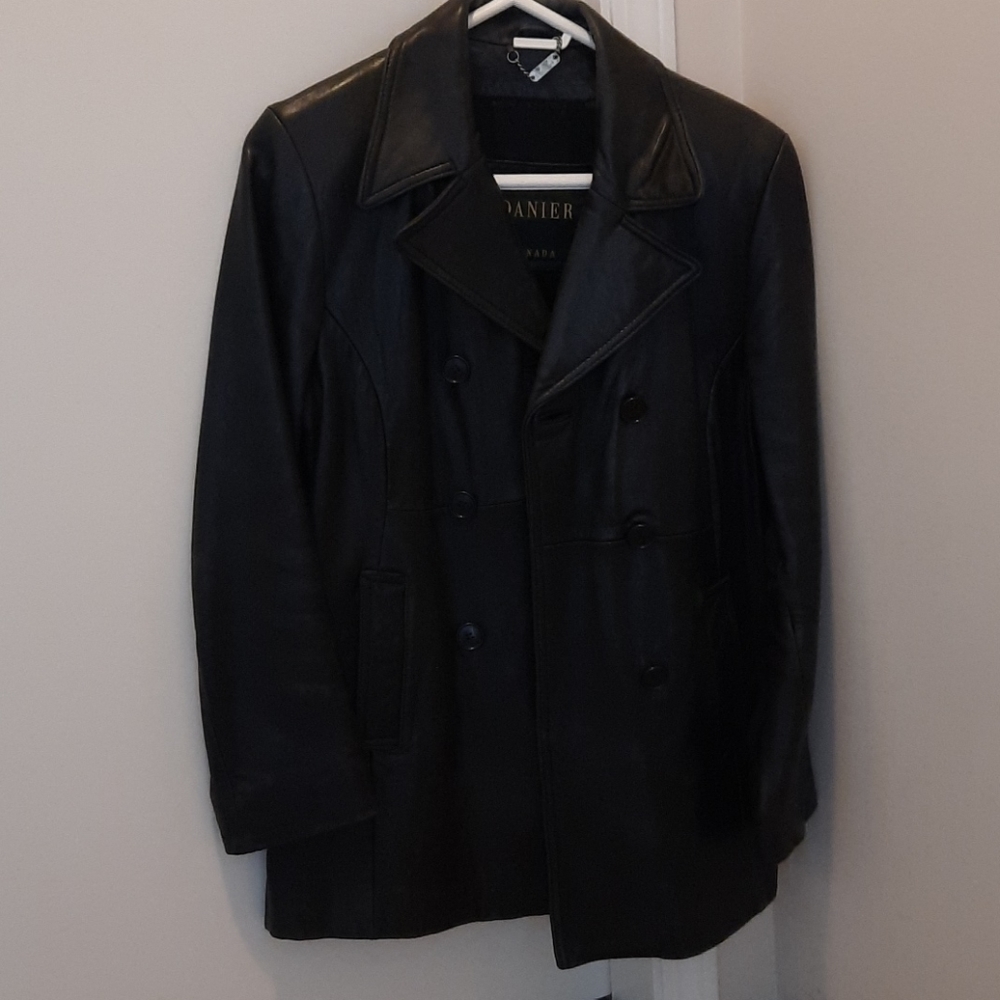 Danier Leather Peacoat - Picture 1 of 6
